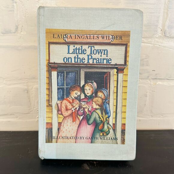 Little Town on the Prairie Laura‎ Ingalls Wilder Printed 1953 Hardcover Blue - Picture 1 of 16